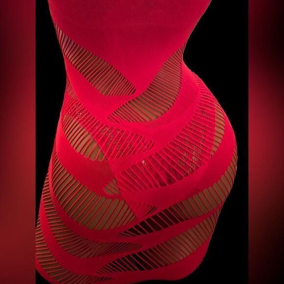 2-Piece Custom Set l Stringy Top & Bodysuit I OS l High-Stretch I New - Picture 5 of 13